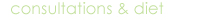 ayurveda consultations and diet