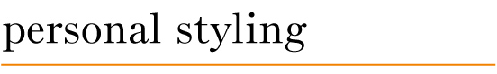personal styling